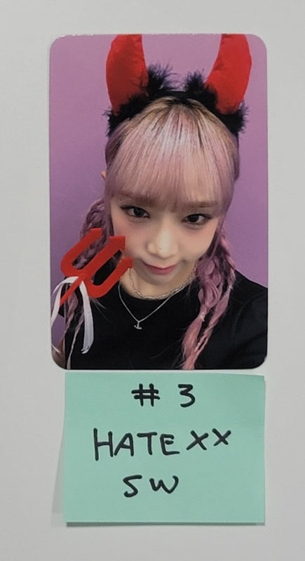 Yena "HATE XX" - Soundwave Fansign Event Photocard Round 2 [23.09.11] - HALLYUSUPERSTORE