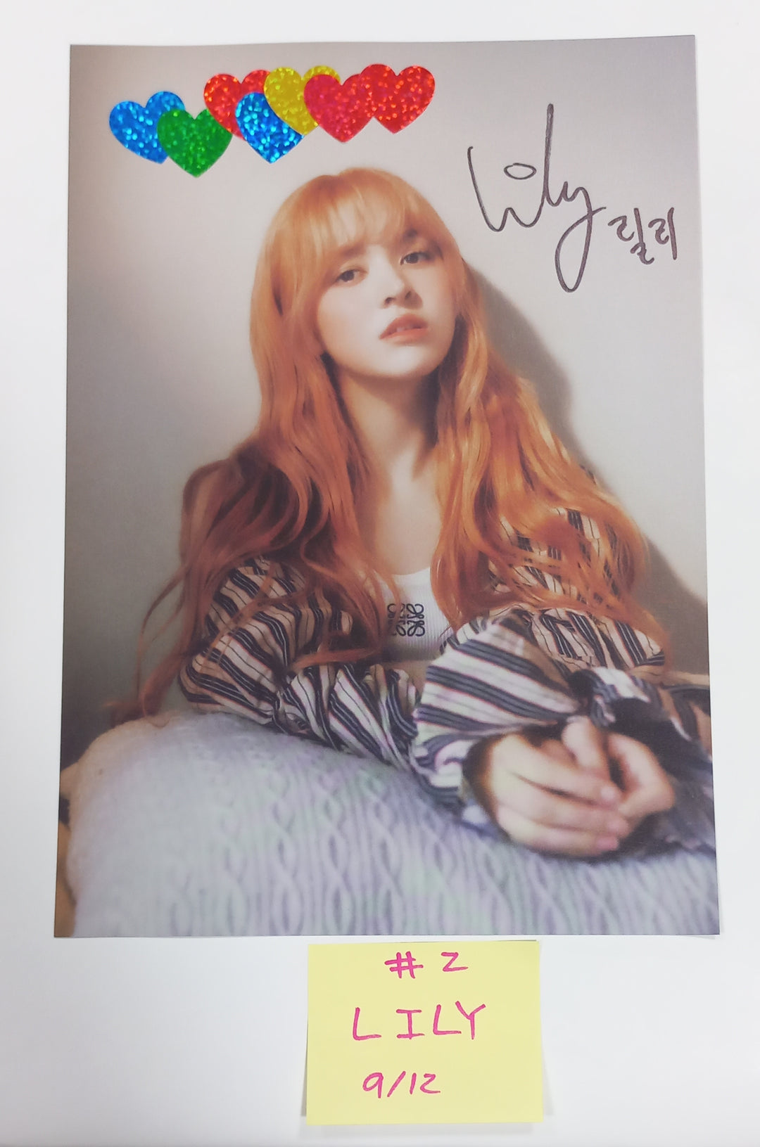 NMIXX "A Midsummer NMIXX’s Dream" - A Cut Page From Fansign Event Album [23.09.12] - HALLYUSUPERSTORE