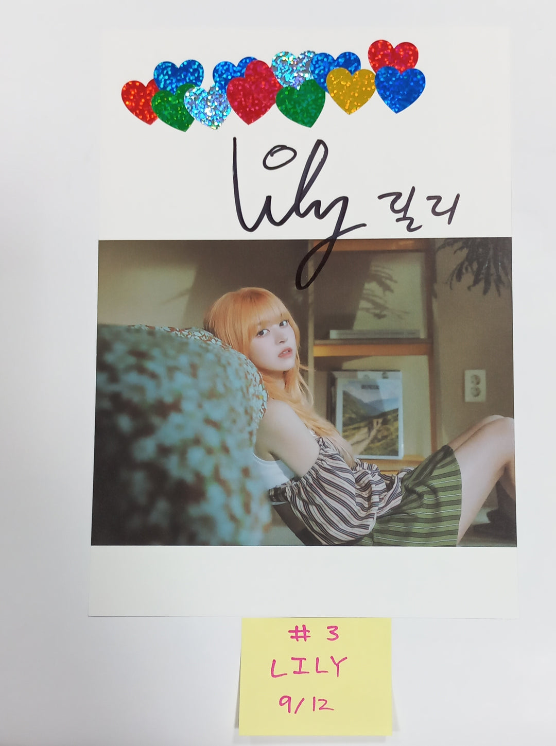 NMIXX "A Midsummer NMIXX’s Dream" - A Cut Page From Fansign Event Album [23.09.12] - HALLYUSUPERSTORE