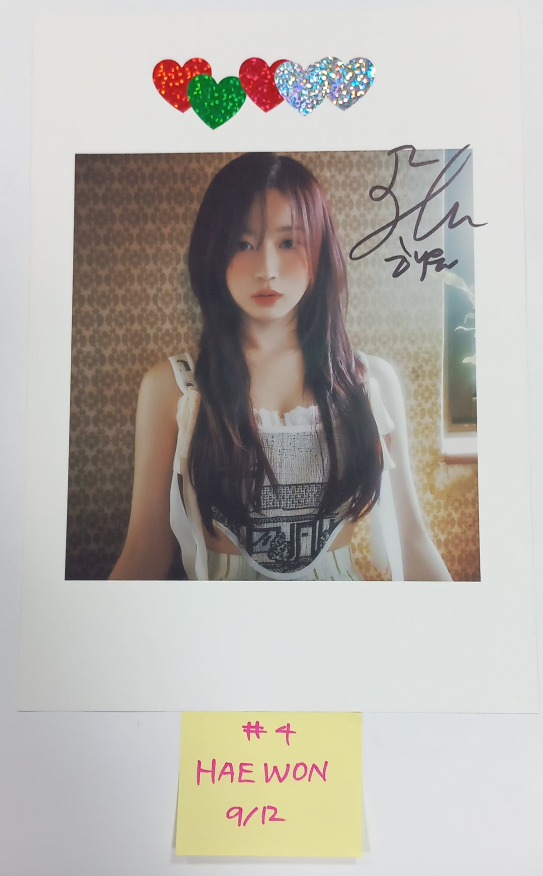 NMIXX "A Midsummer NMIXX’s Dream" - A Cut Page From Fansign Event Album [23.09.12] - HALLYUSUPERSTORE