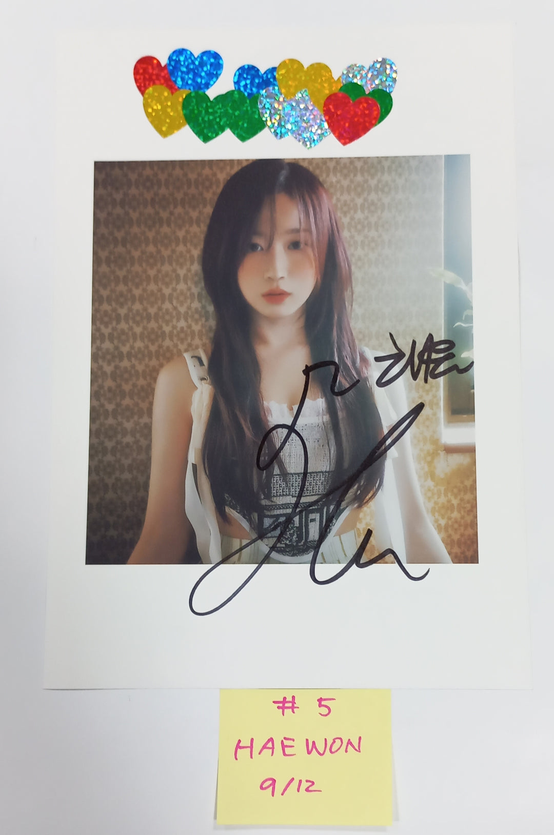 NMIXX "A Midsummer NMIXX’s Dream" - A Cut Page From Fansign Event Album [23.09.12] - HALLYUSUPERSTORE