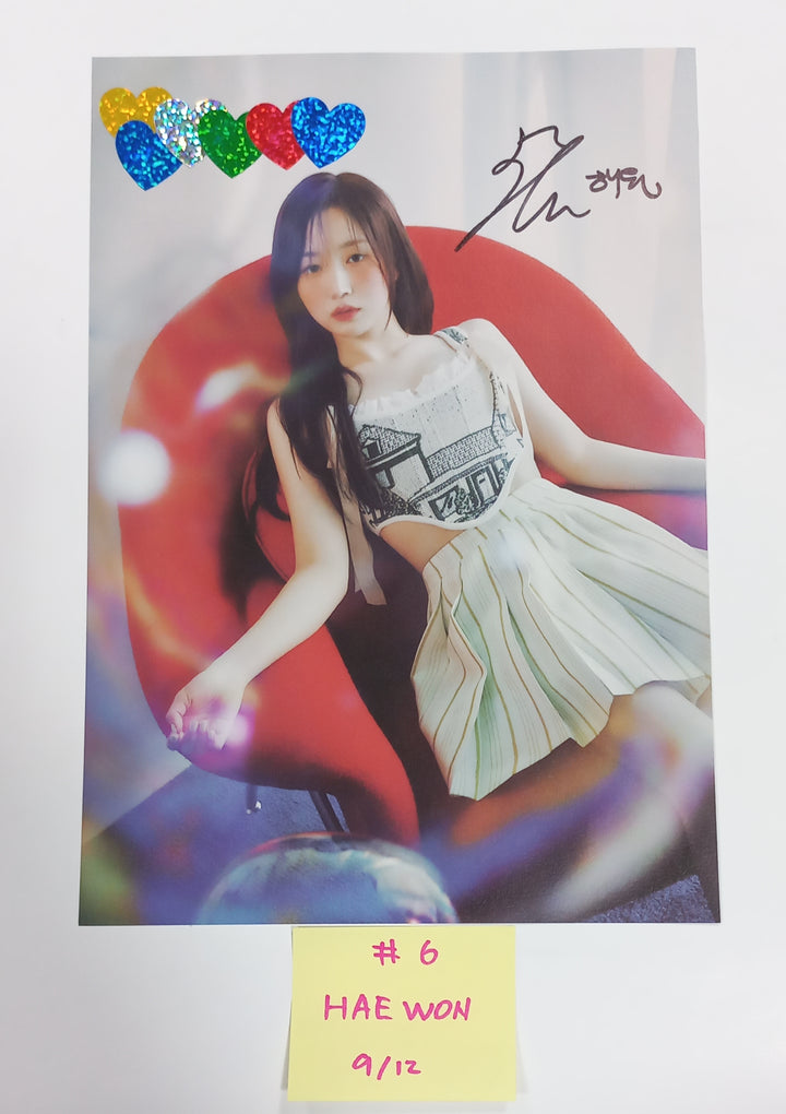 NMIXX "A Midsummer NMIXX’s Dream" - A Cut Page From Fansign Event Album [23.09.12] - HALLYUSUPERSTORE