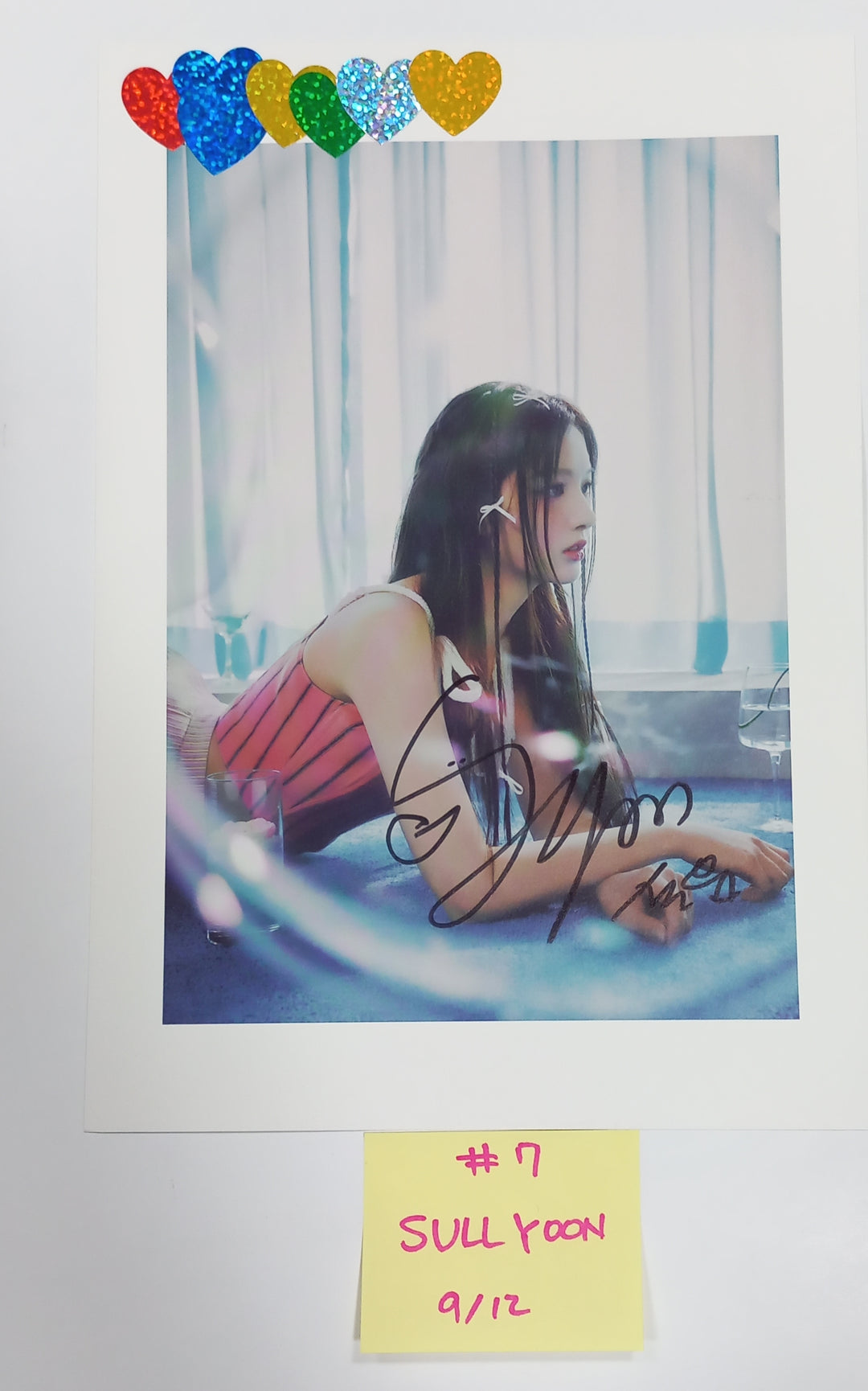 NMIXX "A Midsummer NMIXX’s Dream" - A Cut Page From Fansign Event Album [23.09.12] - HALLYUSUPERSTORE
