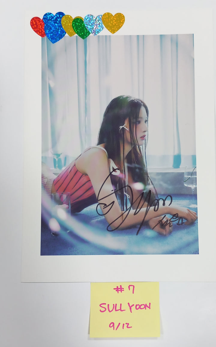 NMIXX "A Midsummer NMIXX’s Dream" - A Cut Page From Fansign Event Album [23.09.12] - HALLYUSUPERSTORE