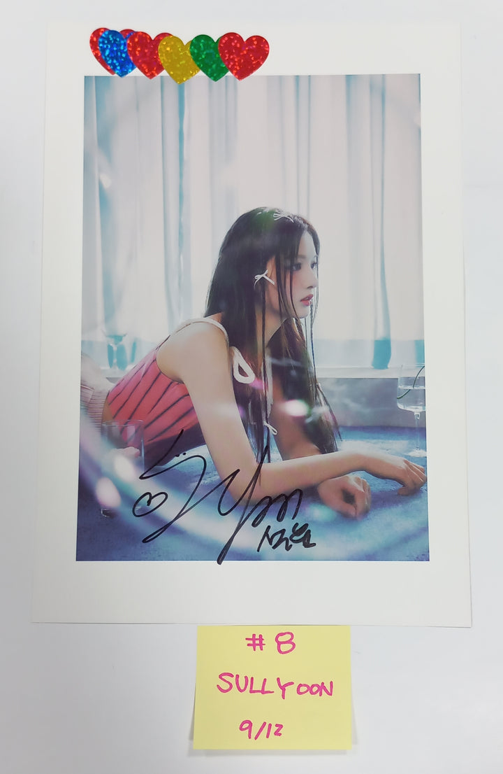 NMIXX "A Midsummer NMIXX’s Dream" - A Cut Page From Fansign Event Album [23.09.12] - HALLYUSUPERSTORE