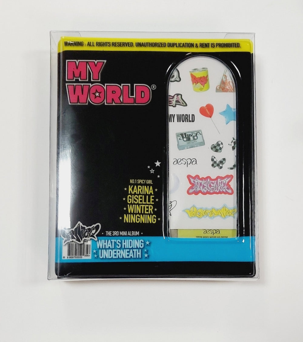 Aespa - MEMORY COLLECT BOOK "My World" (Choose Member) - HALLYUSUPERSTORE
