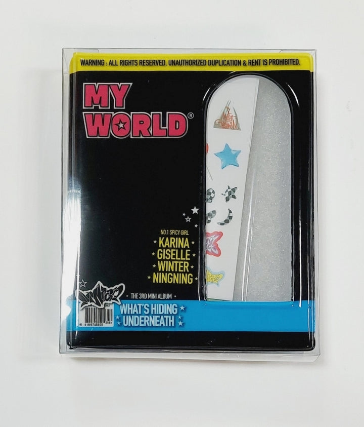 Aespa - MEMORY COLLECT BOOK "My World" (Choose Member) - HALLYUSUPERSTORE