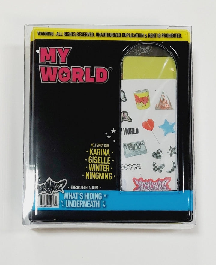 Aespa - MEMORY COLLECT BOOK "My World" (Choose Member) - HALLYUSUPERSTORE