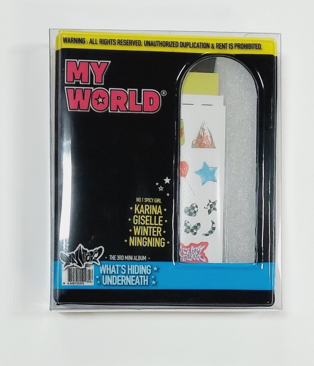 Aespa - MEMORY COLLECT BOOK "My World" (Choose Member) - HALLYUSUPERSTORE