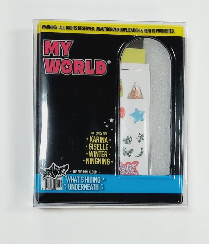 Aespa - MEMORY COLLECT BOOK "My World" (Choose Member) - HALLYUSUPERSTORE