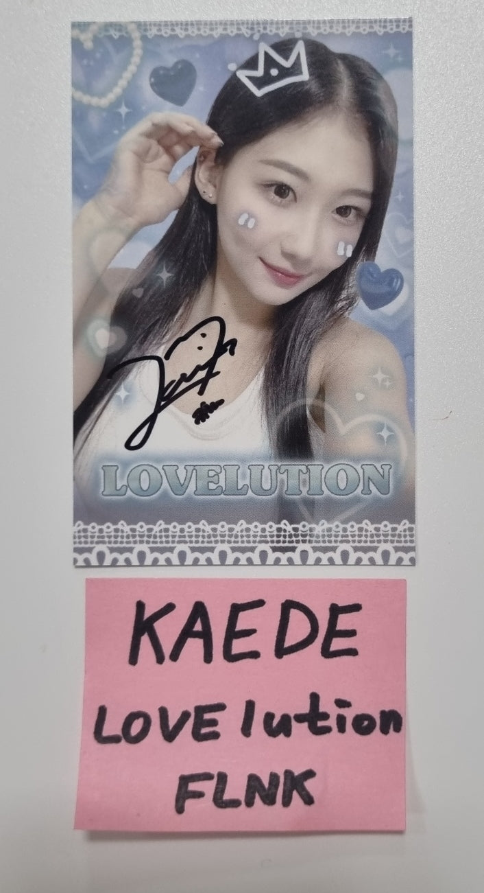 KAEDE (Of TripleS) "LOVElution : MUHAN" - Hand Autographed(Signed) Photocard [23.09.13] - HALLYUSUPERSTORE
