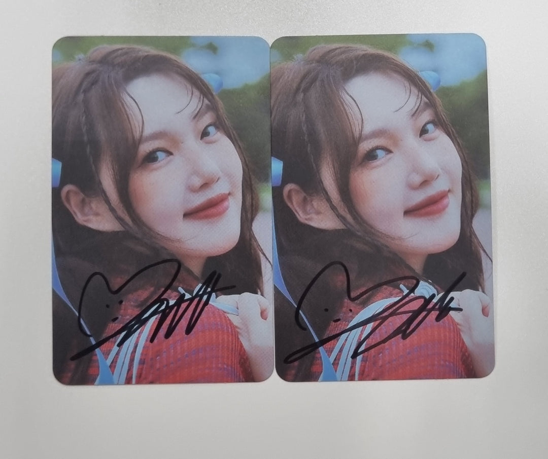 YERIN 'Ready, Set, LOVE' - Hand Autographed(Signed) Photocard [23.09.13] - HALLYUSUPERSTORE
