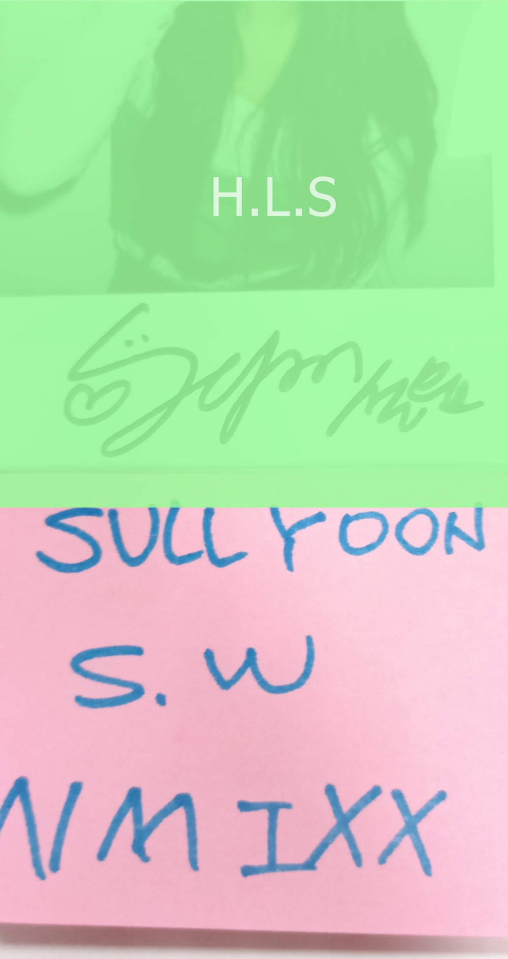 Sullyoon (Of NMIXX) "A Midsummer NMIXX’s Dream" - Hand Autographed(Signed) Polaroid [23.09.14] - HALLYUSUPERSTORE