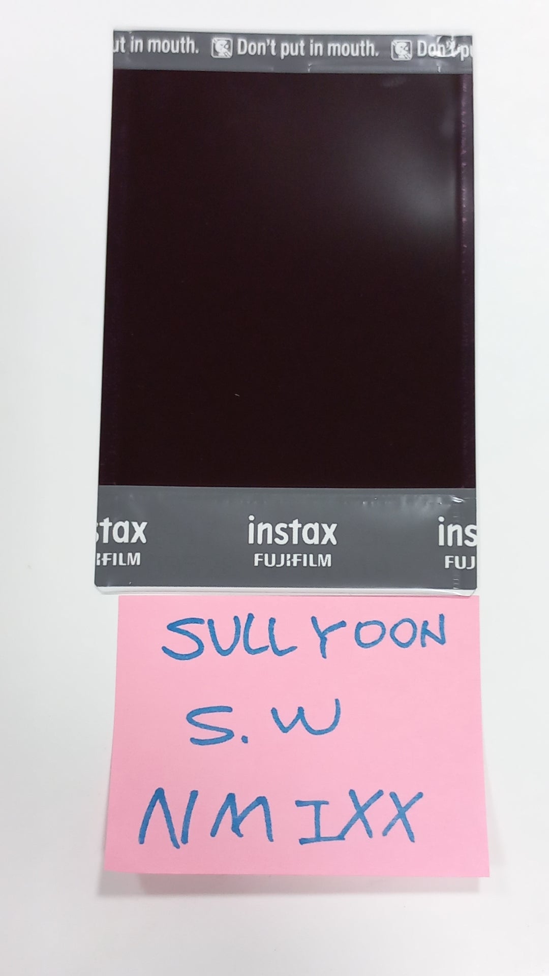 Sullyoon (Of NMIXX) "A Midsummer NMIXX’s Dream" - Hand Autographed(Signed) Polaroid [23.09.14] - HALLYUSUPERSTORE