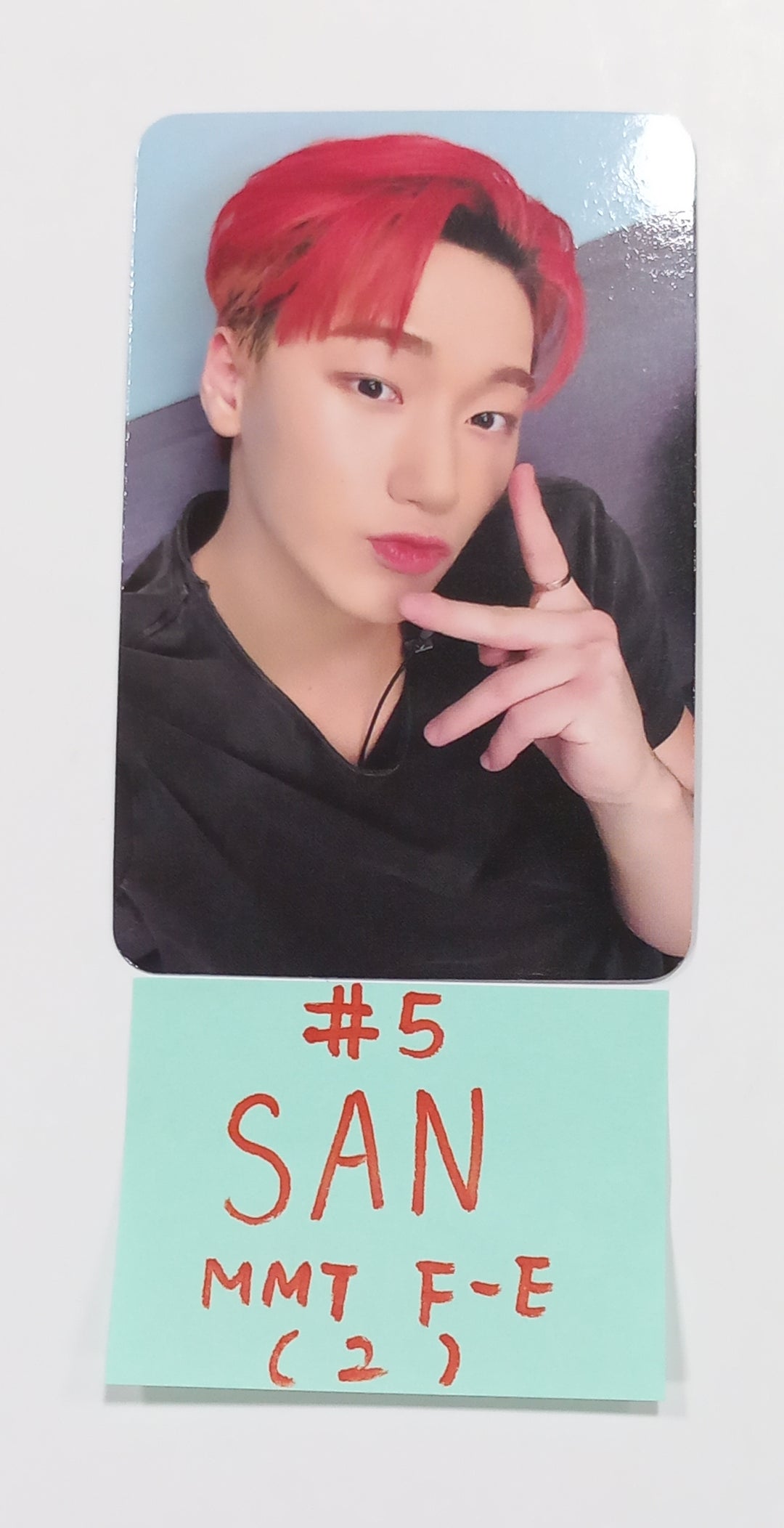 ATEEZ "THE WORLD EP.2 " - MMT Fansign Event Photocard (Platform Ver.) [23.09.15] - HALLYUSUPERSTORE