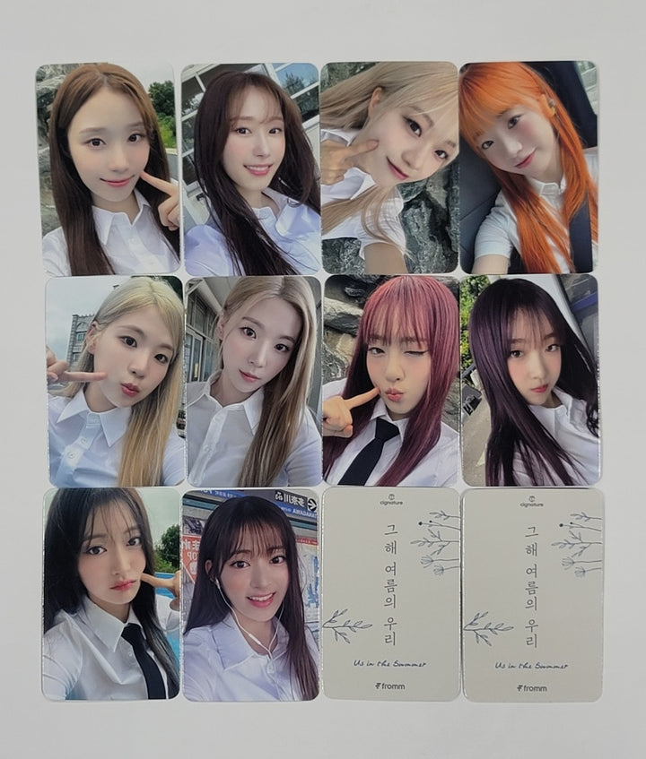 Cignature "Us in the Summer" - Fromm Store Fansign Event Photocard [23.09.15] - HALLYUSUPERSTORE