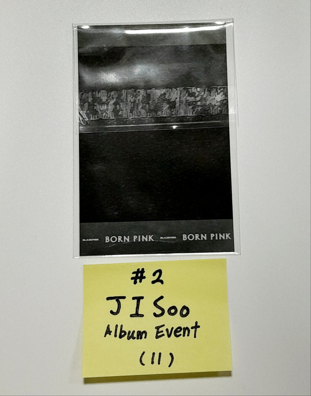 BlackPink - "Born Pink" World Tour Finale in Seoul - Album Event Polaroid Type Photocard [23.09.16] [Restocked 9/18] - HALLYUSUPERSTORE