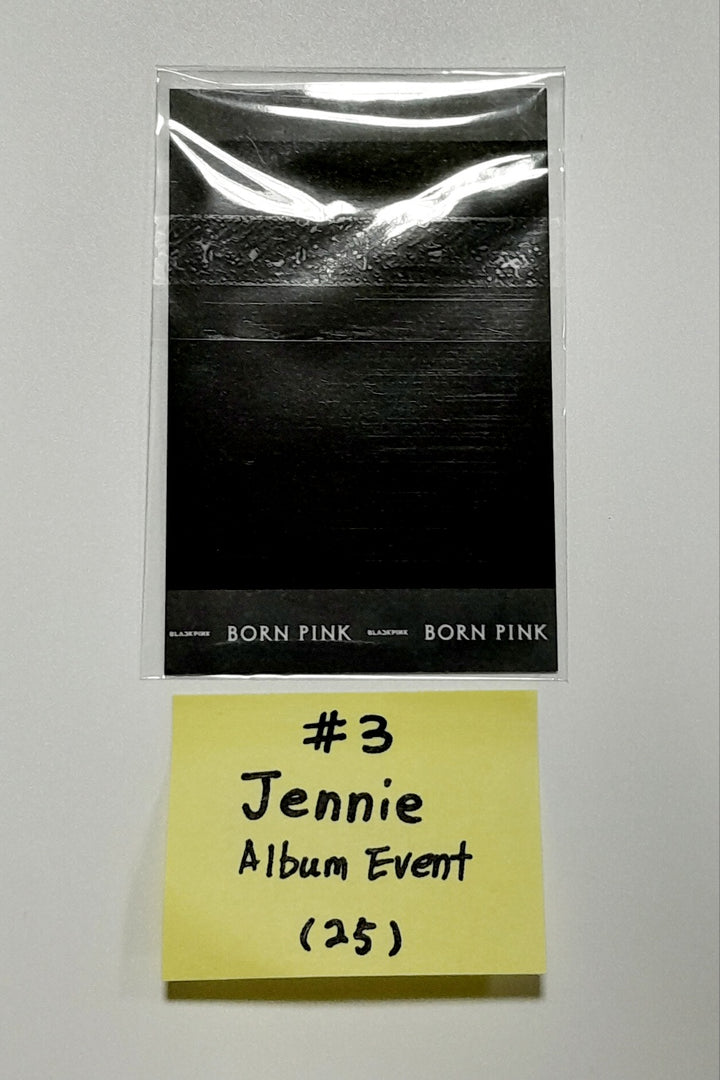 BlackPink - "Born Pink" World Tour Finale in Seoul - Album Event Polaroid Type Photocard [23.09.16] [Restocked 9/18] - HALLYUSUPERSTORE