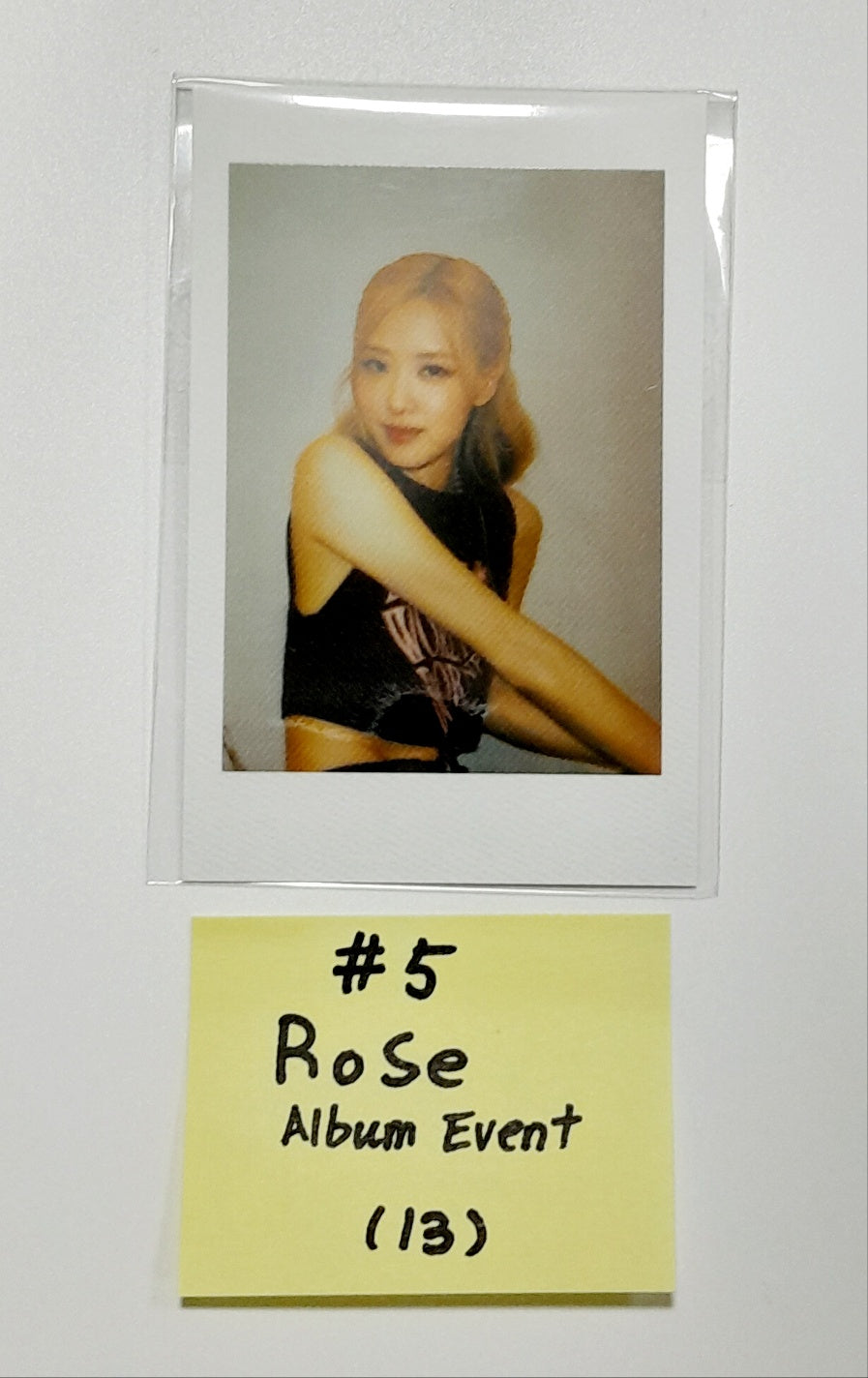 BlackPink - "Born Pink" World Tour Finale in Seoul - Album Event Polaroid Type Photocard [23.09.16] [Restocked 9/18] - HALLYUSUPERSTORE