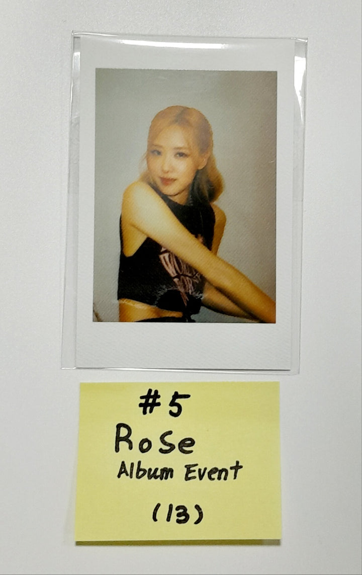 BlackPink - "Born Pink" World Tour Finale in Seoul - Album Event Polaroid Type Photocard [23.09.16] [Restocked 9/18] - HALLYUSUPERSTORE