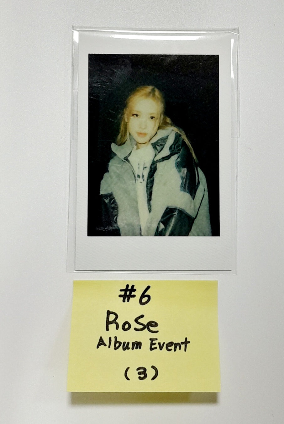 BlackPink - "Born Pink" World Tour Finale in Seoul - Album Event Polaroid Type Photocard [23.09.16] [Restocked 9/18] - HALLYUSUPERSTORE