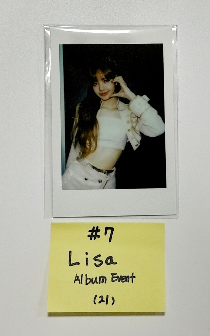 BlackPink - "Born Pink" World Tour Finale in Seoul - Album Event Polaroid Type Photocard [23.09.16] [Restocked 9/18] - HALLYUSUPERSTORE