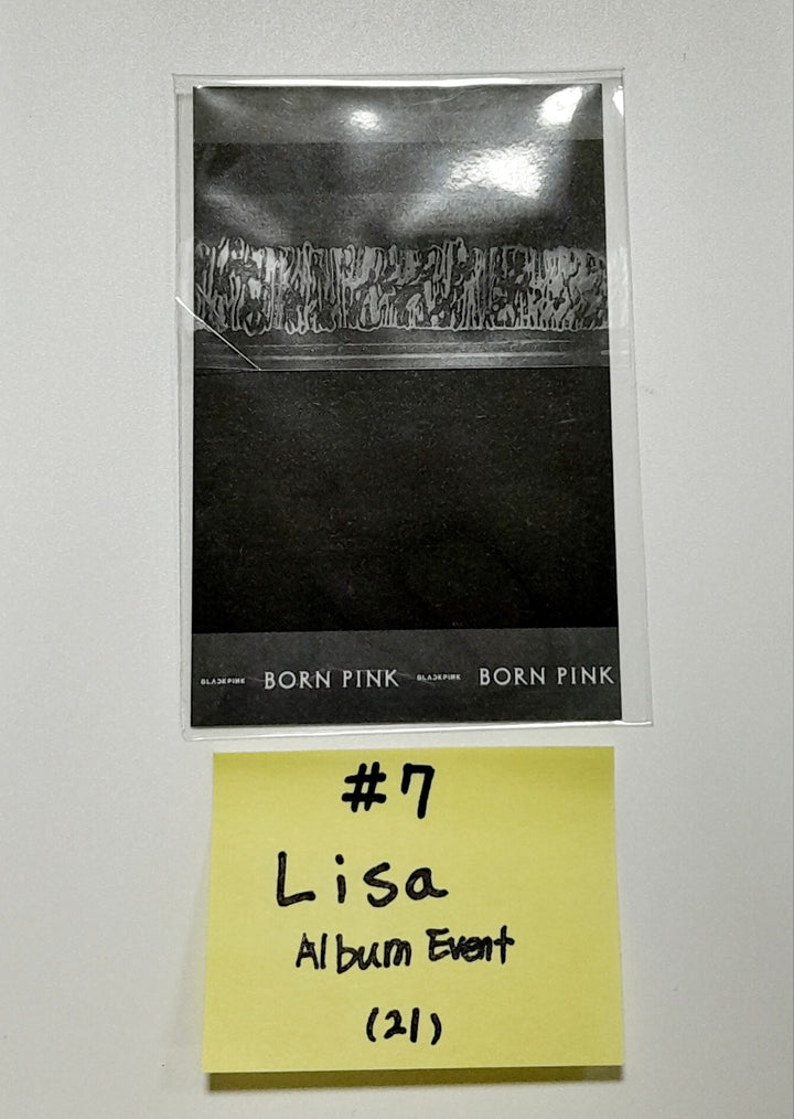 BlackPink - "Born Pink" World Tour Finale in Seoul - Album Event Polaroid Type Photocard [23.09.16] [Restocked 9/18] - HALLYUSUPERSTORE