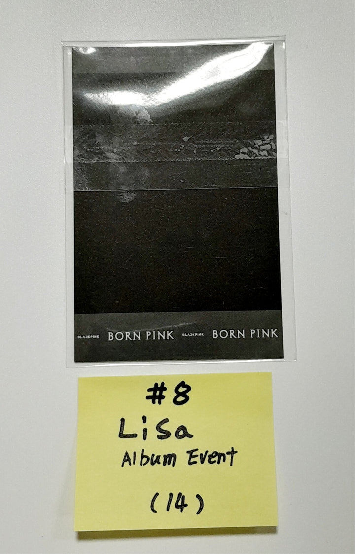 BlackPink - "Born Pink" World Tour Finale in Seoul - Album Event Polaroid Type Photocard [23.09.16] [Restocked 9/18] - HALLYUSUPERSTORE