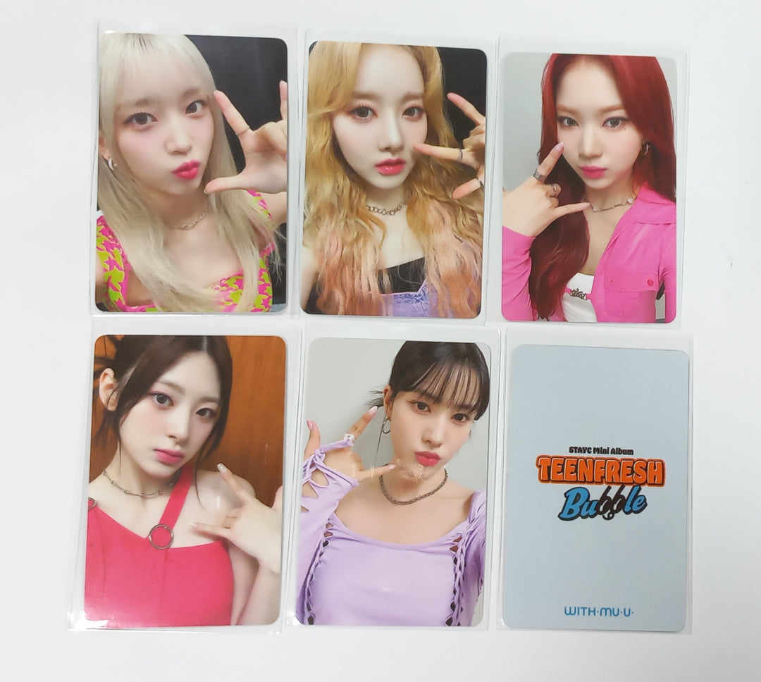 STAYC "TEENFRESH" - Withmuu Fansign Event Photocard [23.09.18] - HALLYUSUPERSTORE