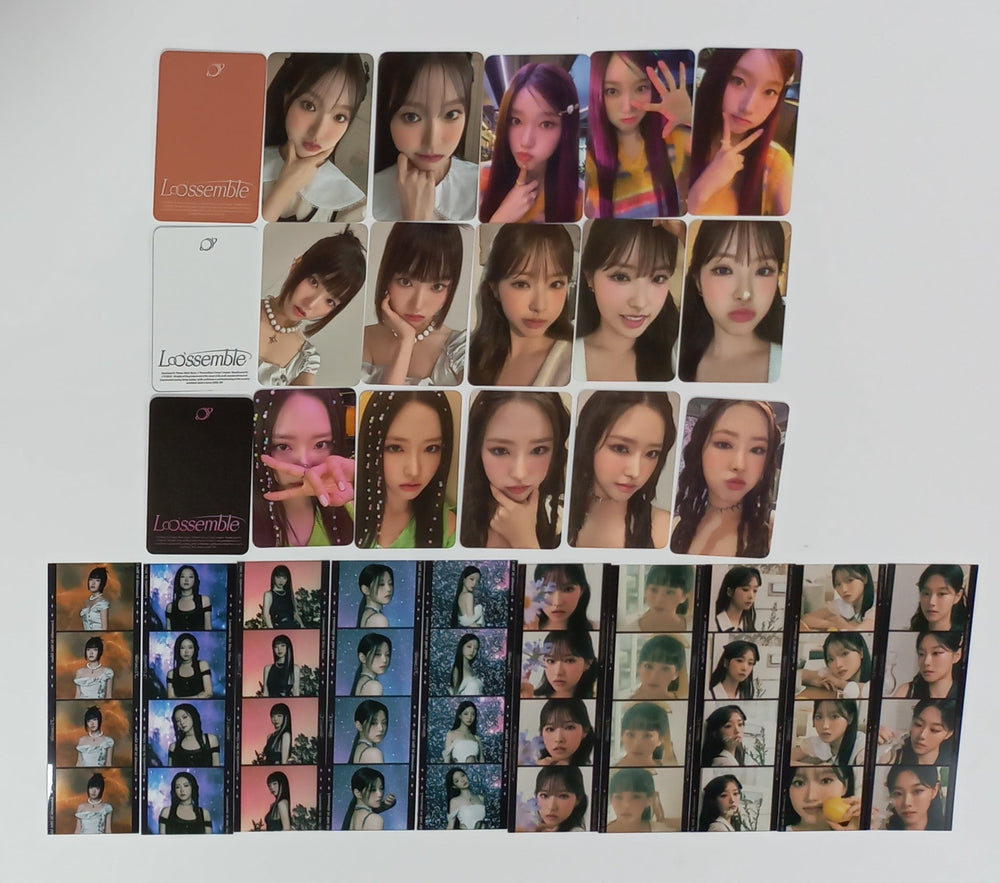 Loona Assemble "Loossemble" - Official Photocard, 4 Cut Photo Set (5EA) [Gowon, Hyeju] [Restocked 23.12.15] [23.09.18] - HALLYUSUPERSTORE