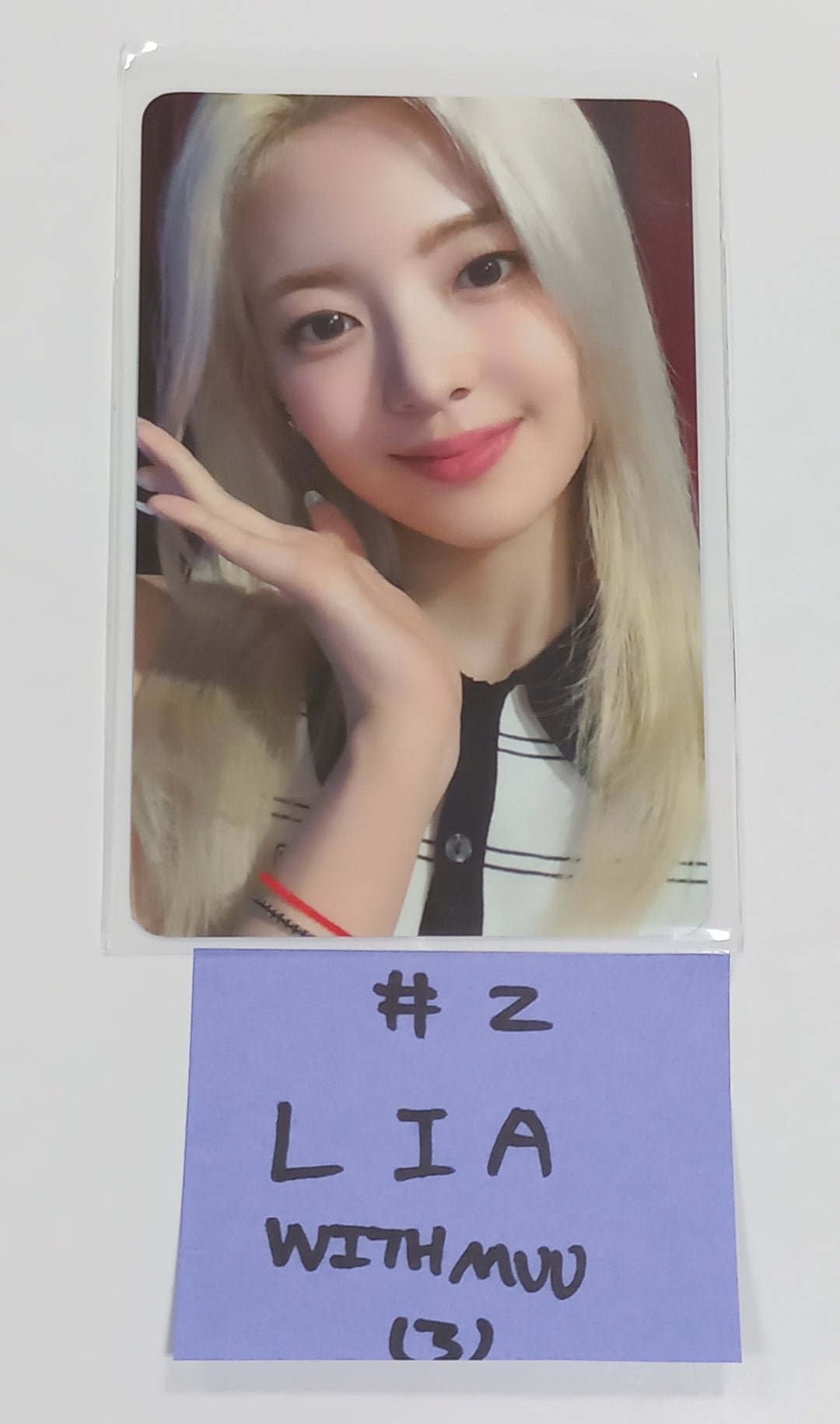 ITZY "KILL MY DOUBT" - Withmuu Fansign Event Photocard Round 7 [23.09.19] - HALLYUSUPERSTORE