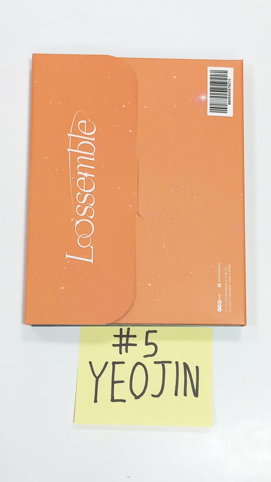 Loossemble "Loossemble" - Hand Autographed(Signed) album [EVER MUSIC ALBUM Ver.] [23.09.19] - HALLYUSUPERSTORE
