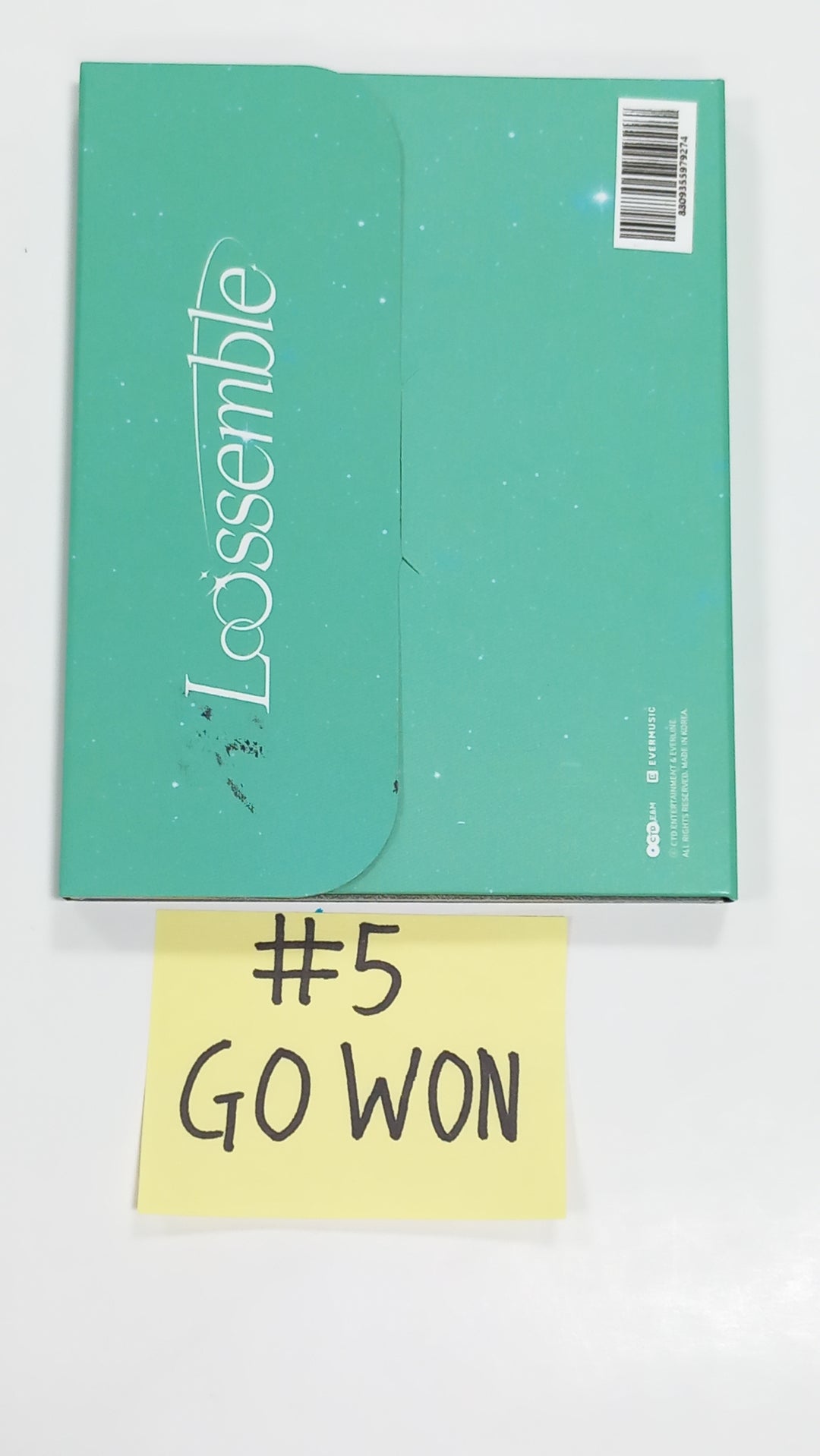 Loossemble "Loossemble" - Hand Autographed(Signed) album [EVER MUSIC ALBUM Ver.] [23.09.19] - HALLYUSUPERSTORE