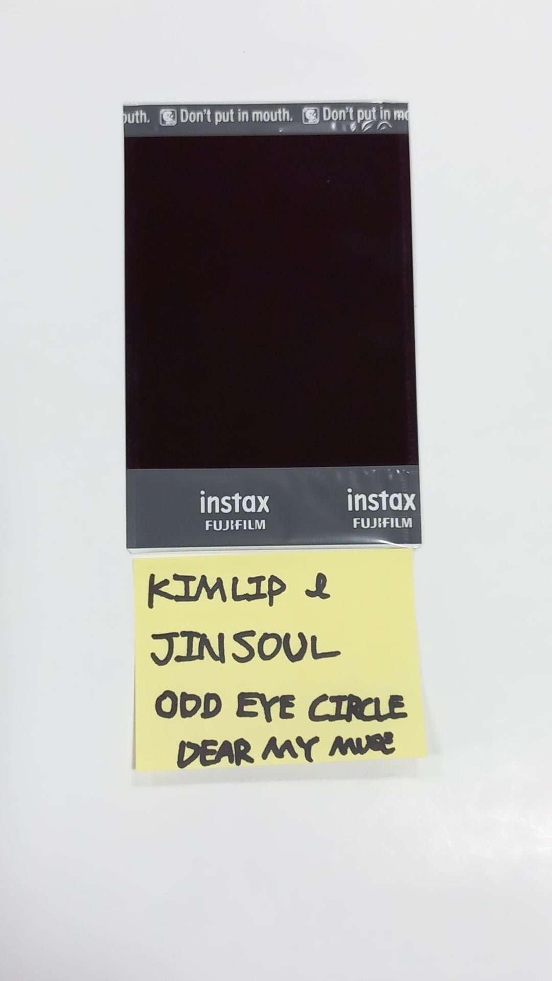 Kimlip &amp; Jinsoul (Of ODD EYE CIRCLE) "Version Up"- Hand Autographed(Signed) Polaroid [23.09.19] - HALLYUSUPERSTORE