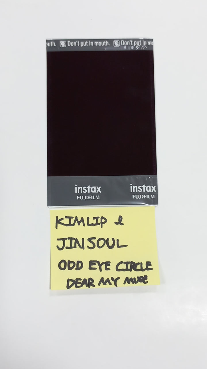 Kimlip &amp; Jinsoul (Of ODD EYE CIRCLE) "Version Up"- Hand Autographed(Signed) Polaroid [23.09.19] - HALLYUSUPERSTORE