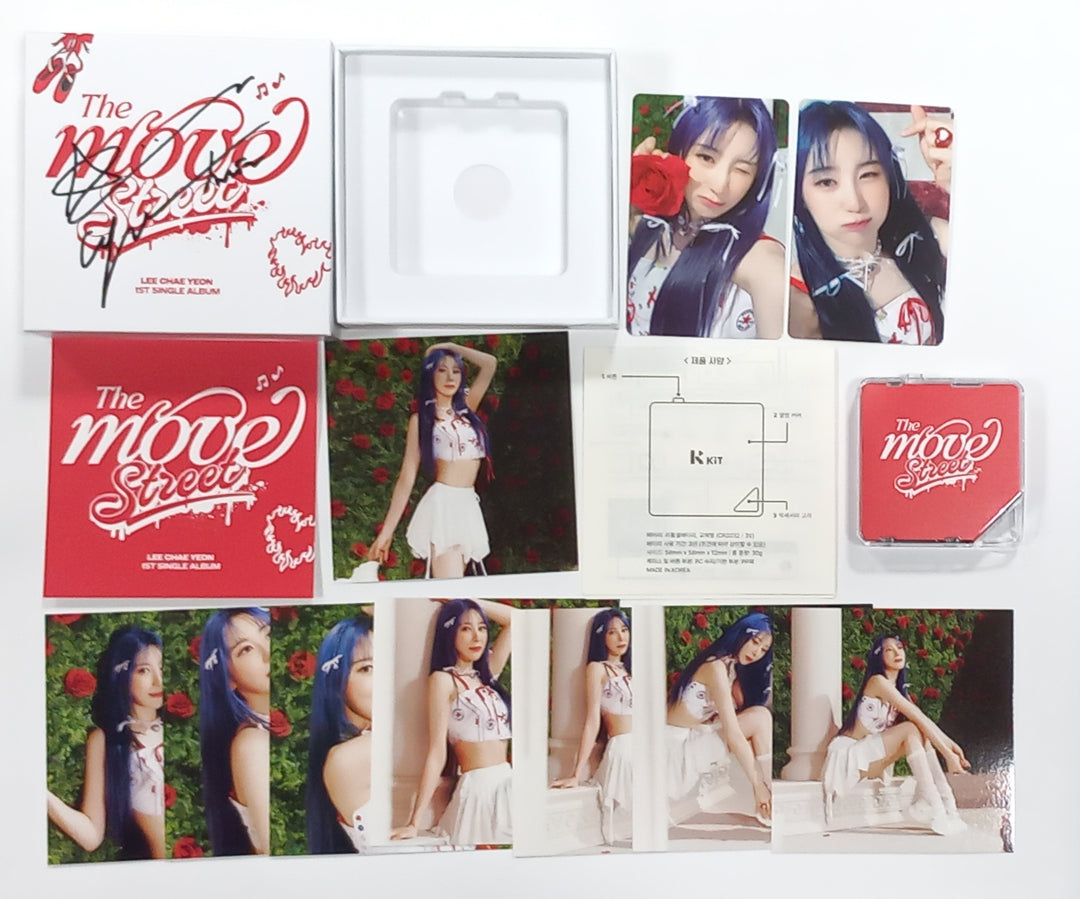 Lee Chae Yeon "The Move Street" - Hand Autographed(Signed) Album [Kit Ver] [23.09.19] - HALLYUSUPERSTORE