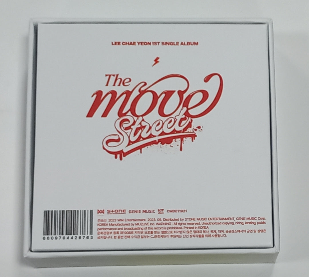 Lee Chae Yeon "The Move Street" - Hand Autographed(Signed) Album [Kit Ver] [23.09.19] - HALLYUSUPERSTORE