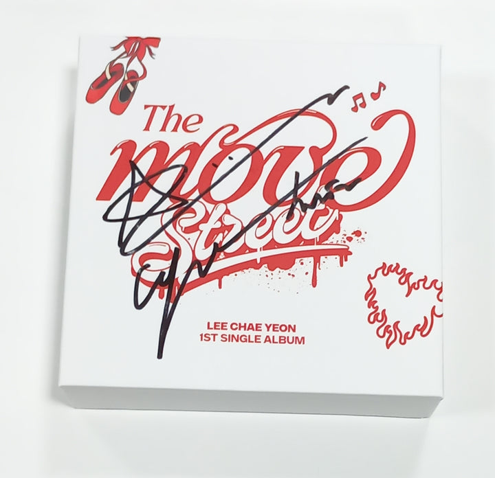 Lee Chae Yeon "The Move Street" - Hand Autographed(Signed) Album [Kit Ver] [23.09.19] - HALLYUSUPERSTORE