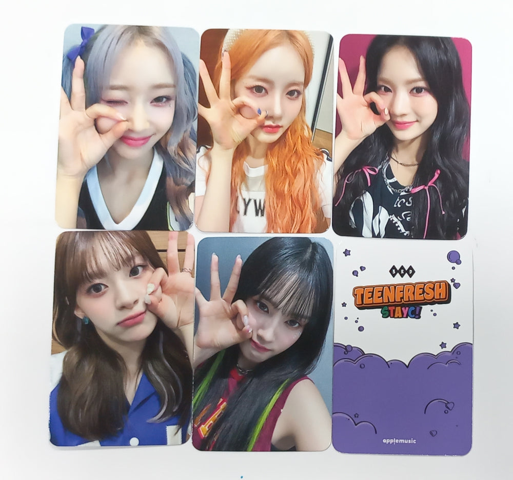 STAYC "TEENFRESH" - Apple Music Fansign Event Photocard [23.09.19] - HALLYUSUPERSTORE