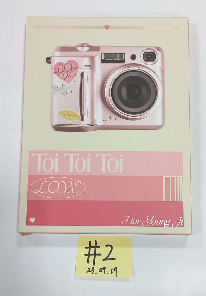 Hur Young Ji "Toi Toi Toi" - Hand Autographed(Signed) Promo Album [23.09.19] - HALLYUSUPERSTORE