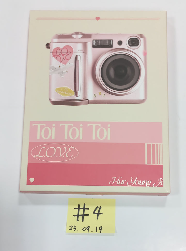 Hur Young Ji "Toi Toi Toi" - Hand Autographed(Signed) Promo Album [23.09.19] - HALLYUSUPERSTORE