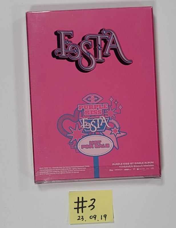 PURPLE KISS "FESTA" - Hand Autographed(Signed) Promo Album [23.09.19] - HALLYUSUPERSTORE