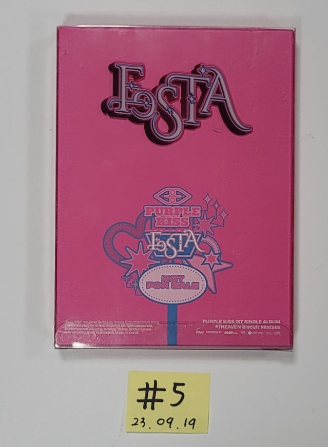 PURPLE KISS "FESTA" - Hand Autographed(Signed) Promo Album [23.09.19] - HALLYUSUPERSTORE