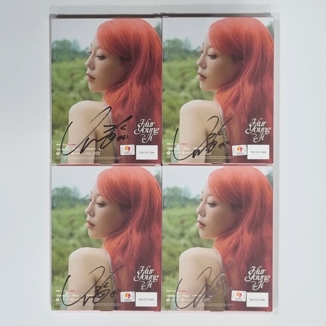 Hur Young Ji "Toi Toi Toi" - Hand Autographed(Signed) Promo Album [23.09.19] - HALLYUSUPERSTORE