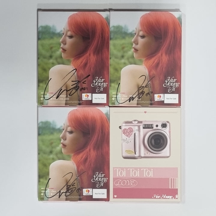 Hur Young Ji "Toi Toi Toi" - Hand Autographed(Signed) Promo Album [23.09.19] - HALLYUSUPERSTORE