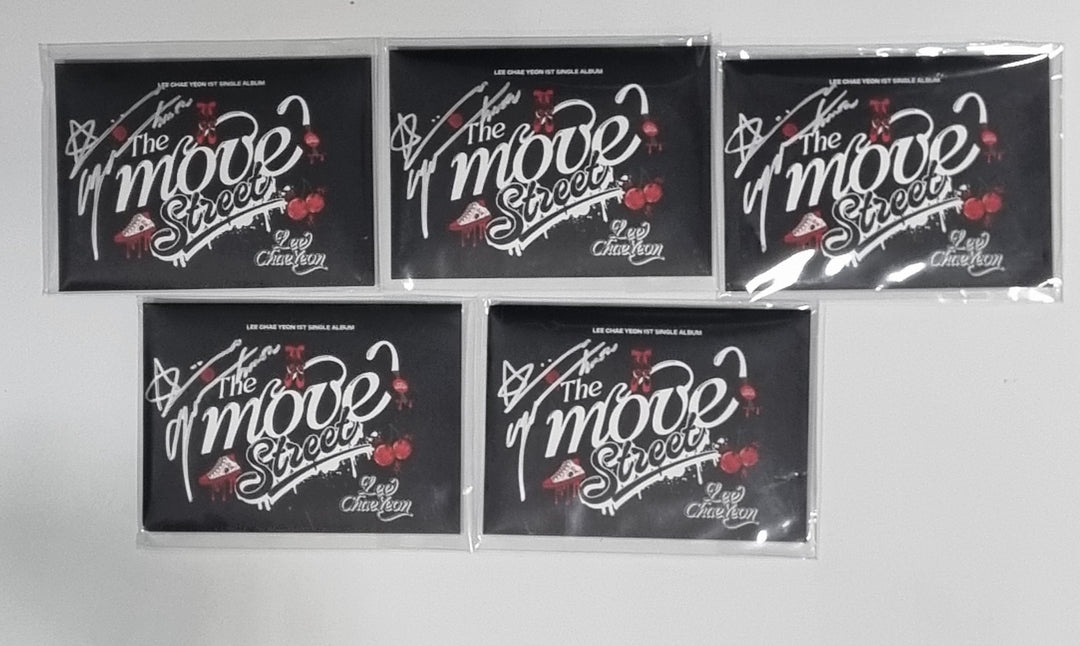 Lee Chae Yeon "The Move Street" - Hand Autographed(Signed) Promo Album [Poca Ver] [23.09.19] - HALLYUSUPERSTORE
