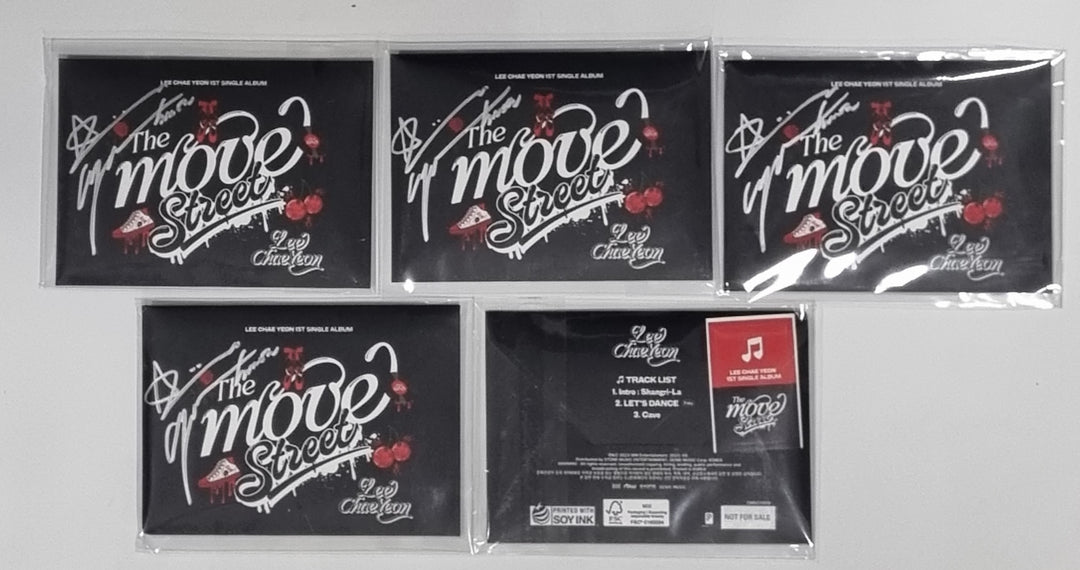 Lee Chae Yeon "The Move Street" - Hand Autographed(Signed) Promo Album [Poca Ver] [23.09.19] - HALLYUSUPERSTORE