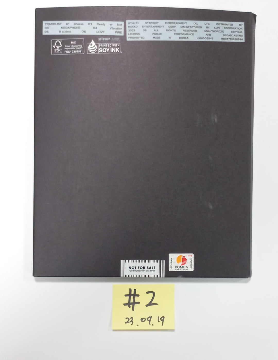 CRAVITY "SUN SEEKER" - Hand Autographed(Signed) Promo Album [23.09.19] - HALLYUSUPERSTORE