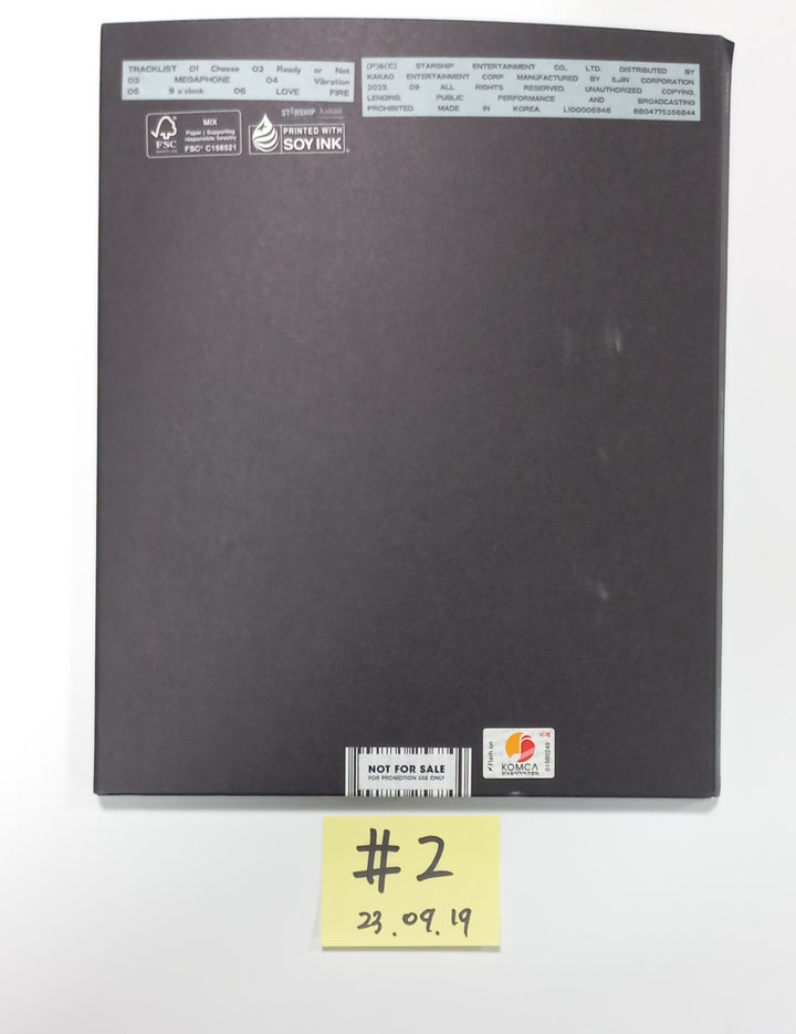 CRAVITY "SUN SEEKER" - Hand Autographed(Signed) Promo Album [23.09.19] - HALLYUSUPERSTORE