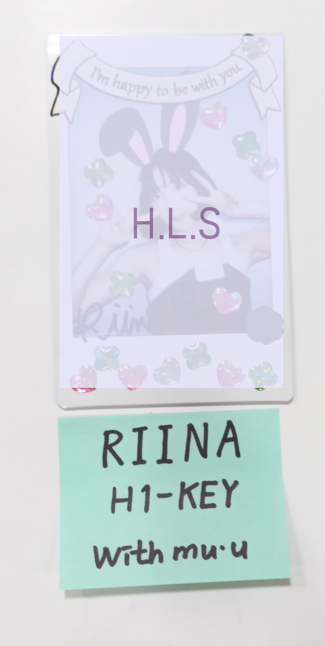 RIINA (Of H1-KEY) "Seoul Dreaming" - Hand Autographed(Signed) Polaroid [23.09.20] - HALLYUSUPERSTORE